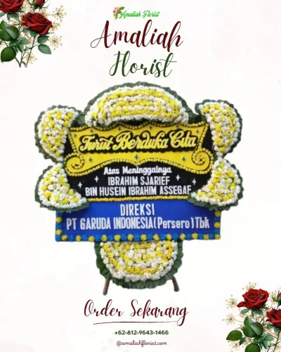Papan Bunga Duka di Sukawali